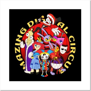 the amazing digital circus crw Posters and Art